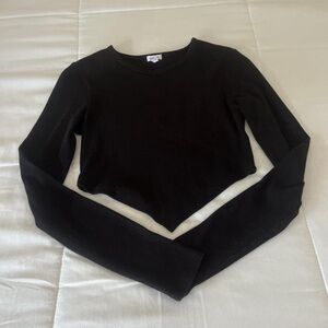 Long sleeve garage bandanna top!